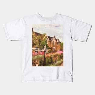 Somerset, Houses and Flowers Kids T-Shirt